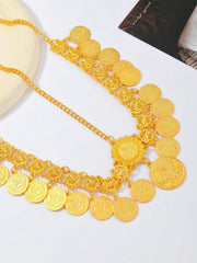 Arabian Style Gold Coin Tassel Pendant Hair