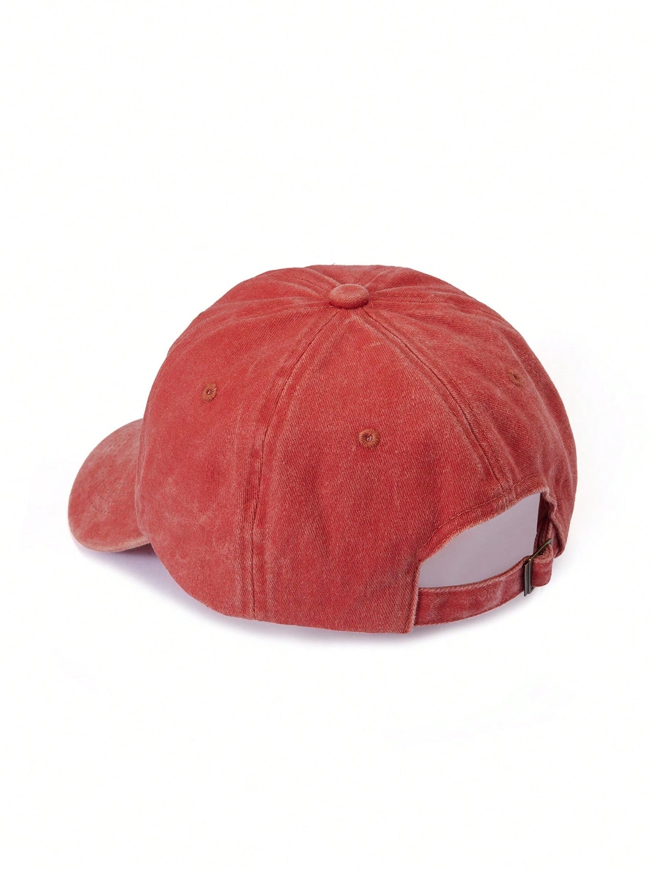 1pc Don't Forget To Smile Washed Baseball Cap