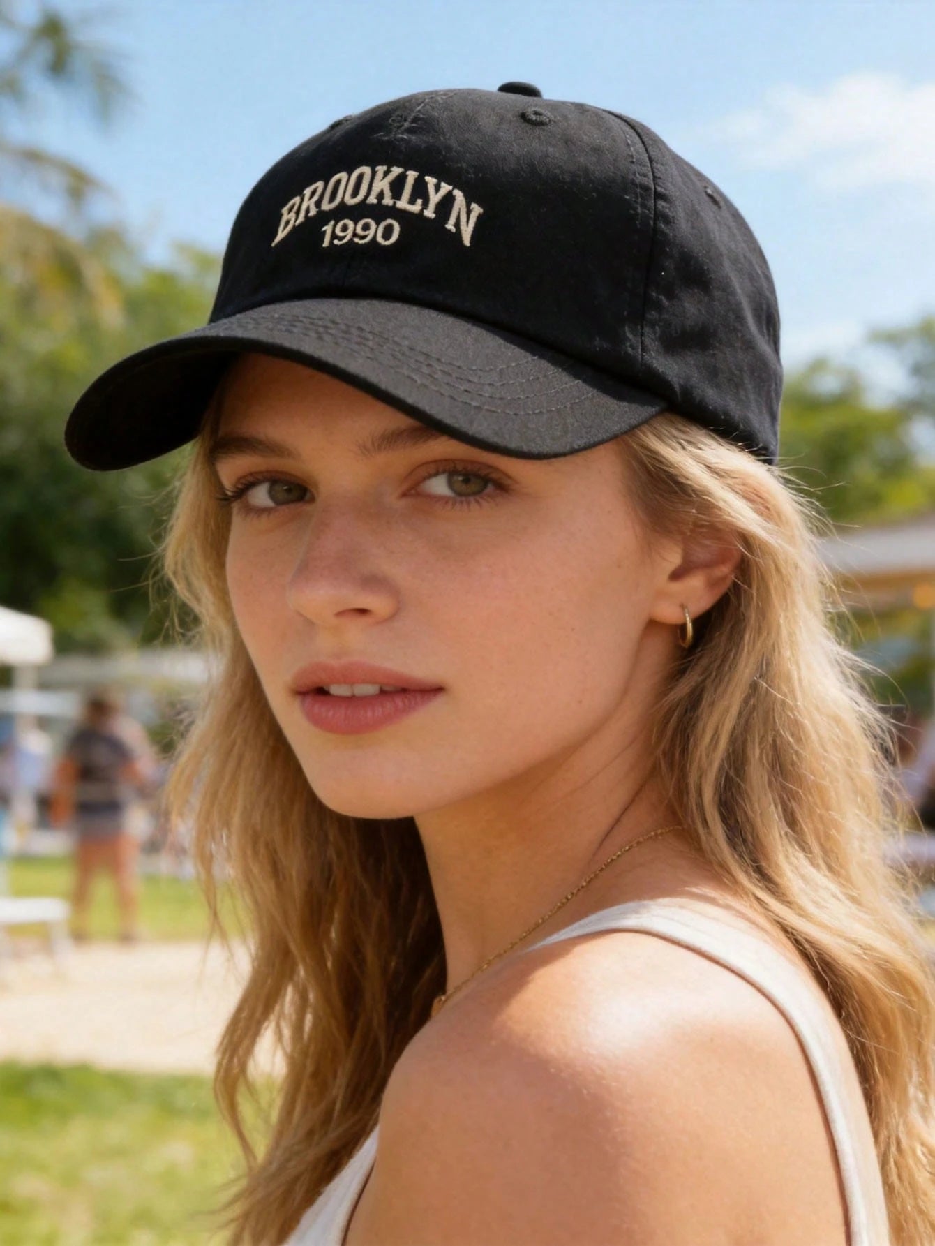 1pc Brooklyn Embroidered Baseball Cap