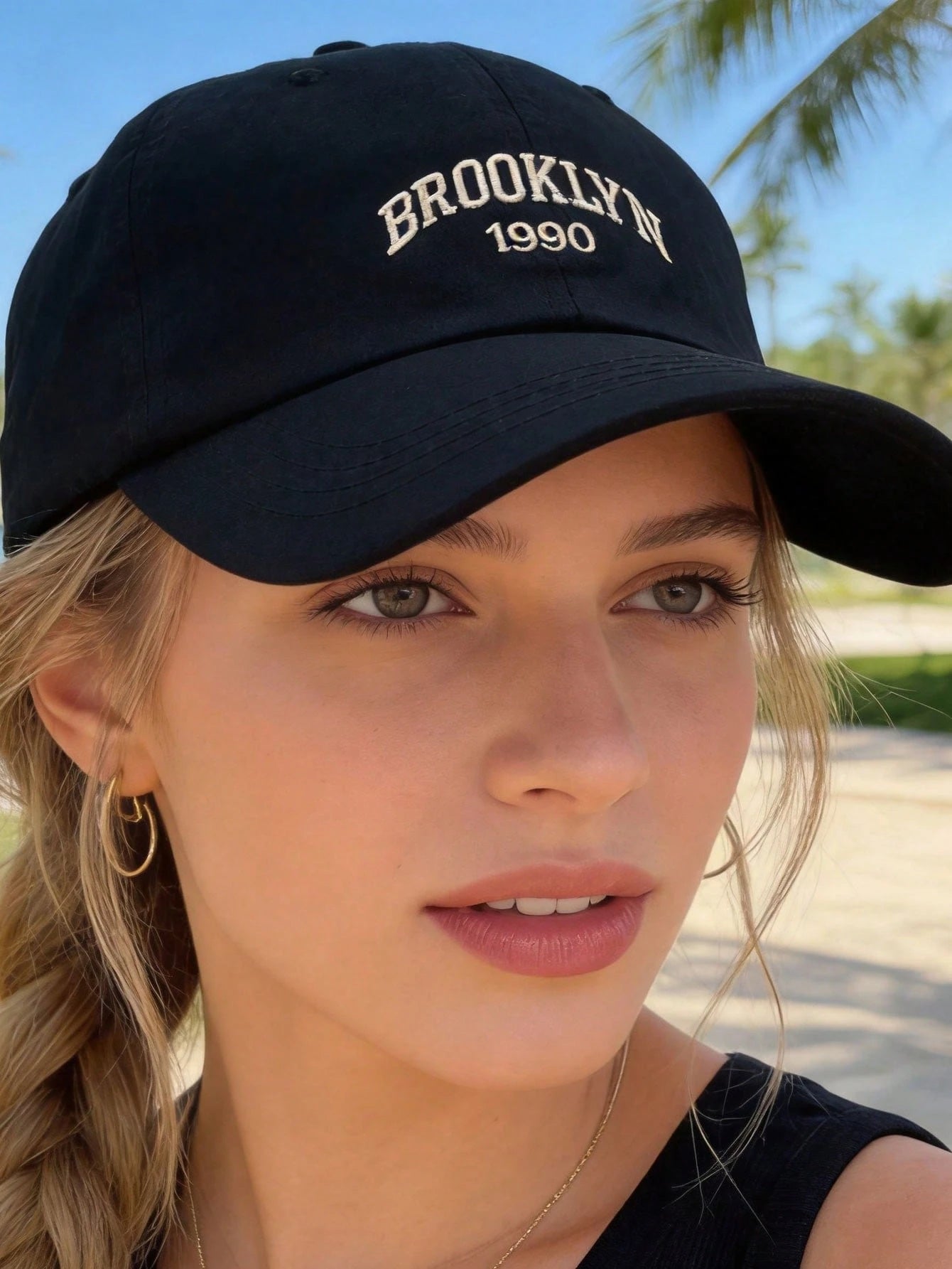1pc Brooklyn Embroidered Baseball Cap