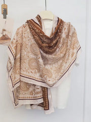 1pc Bohemian Paisley Print Scarf Shawl