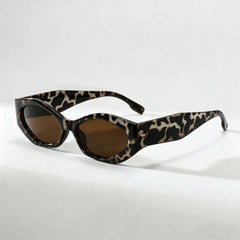 Geometric Cat Eye Sunglasses With UV Protection