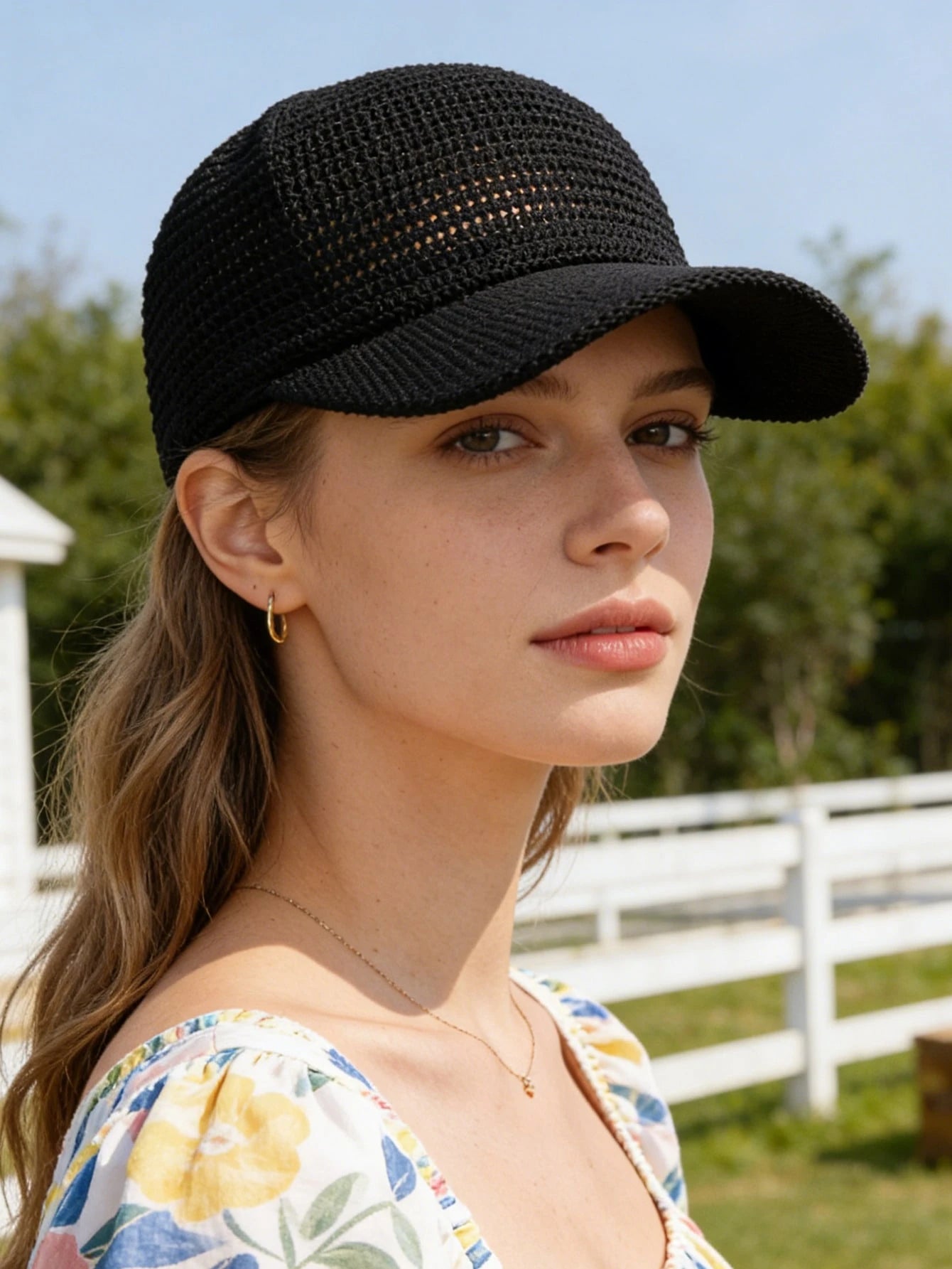 1pc Breathable Mesh Baseball Cap