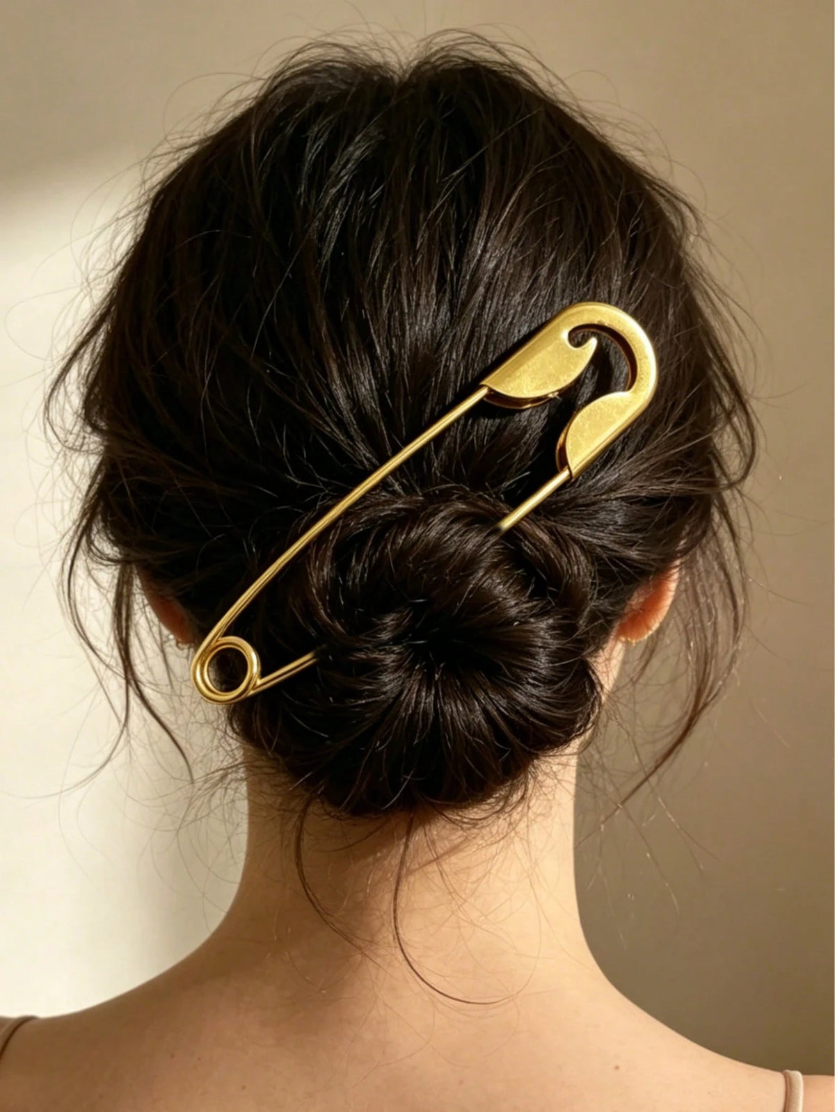 Large Metal Paperclip Hair Clip