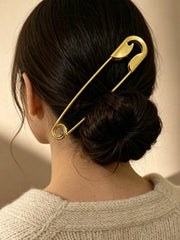 Large Metal Paperclip Hair Clip