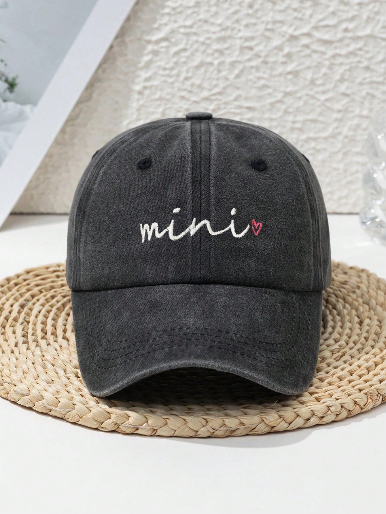 3pcs Embroidered Baseball Cap Set