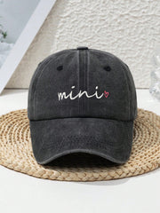 3pcs Embroidered Baseball Cap Set