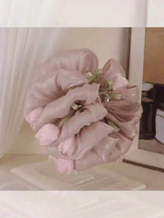 1pc Gorgeous Pink Tulip Flower Hair Claw Clip