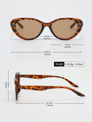 Leopard Cat Eye Fashion Sunglasses