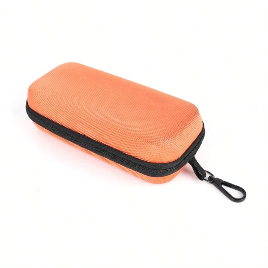 Double-Layer Zippered Sunglasses Case
