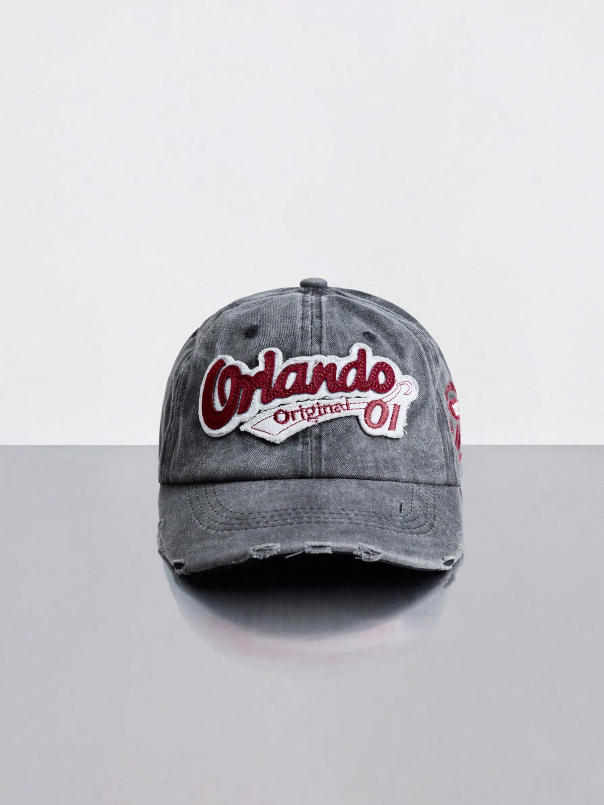 Rollcall Distressed "Orlando 01" Embroidered Baseball Cap