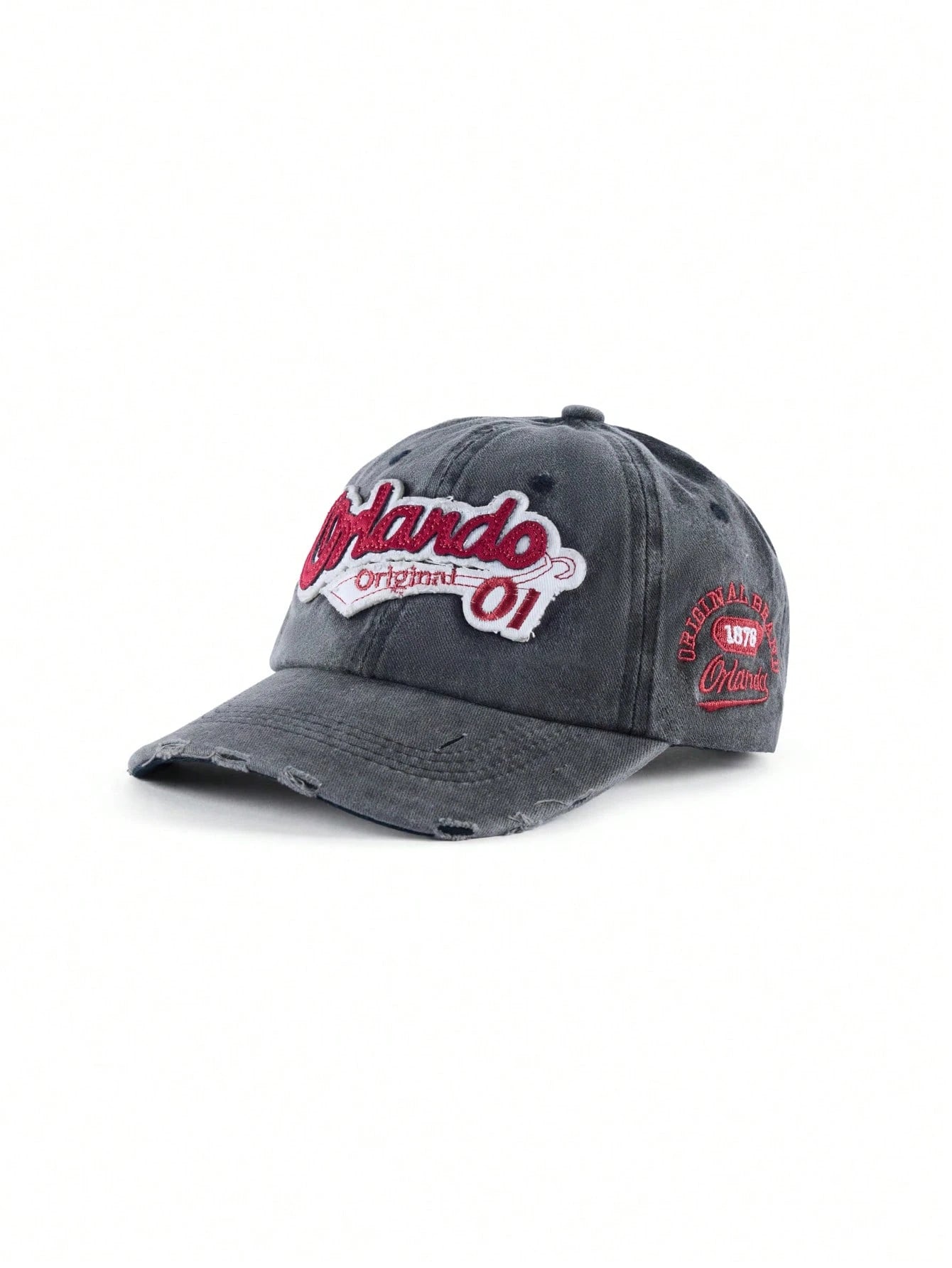 Rollcall Distressed "Orlando 01" Embroidered Baseball Cap