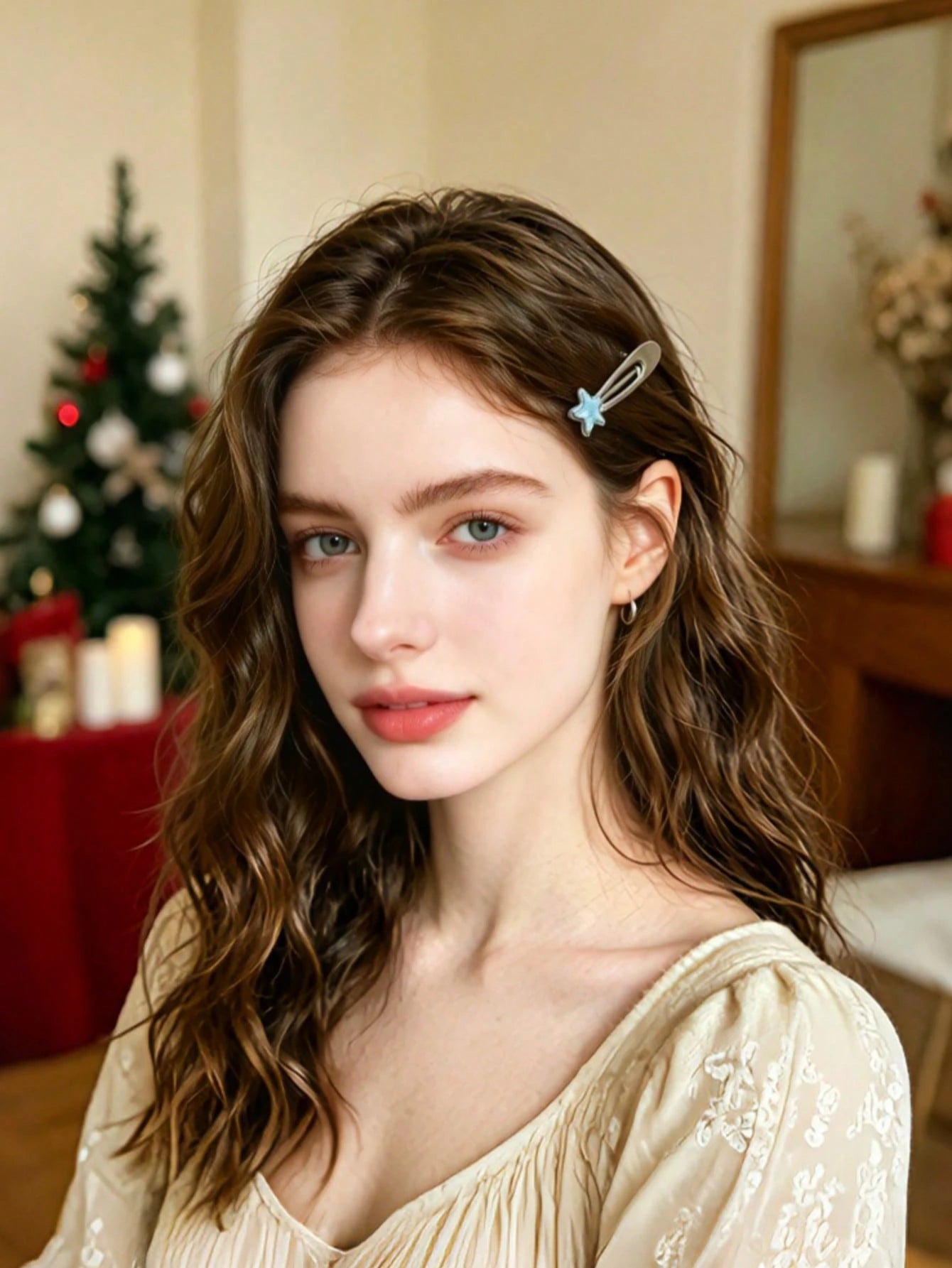 10PCS Cool-Tone Silver Metal Hair Clips Set - www.thetreasurebox.me