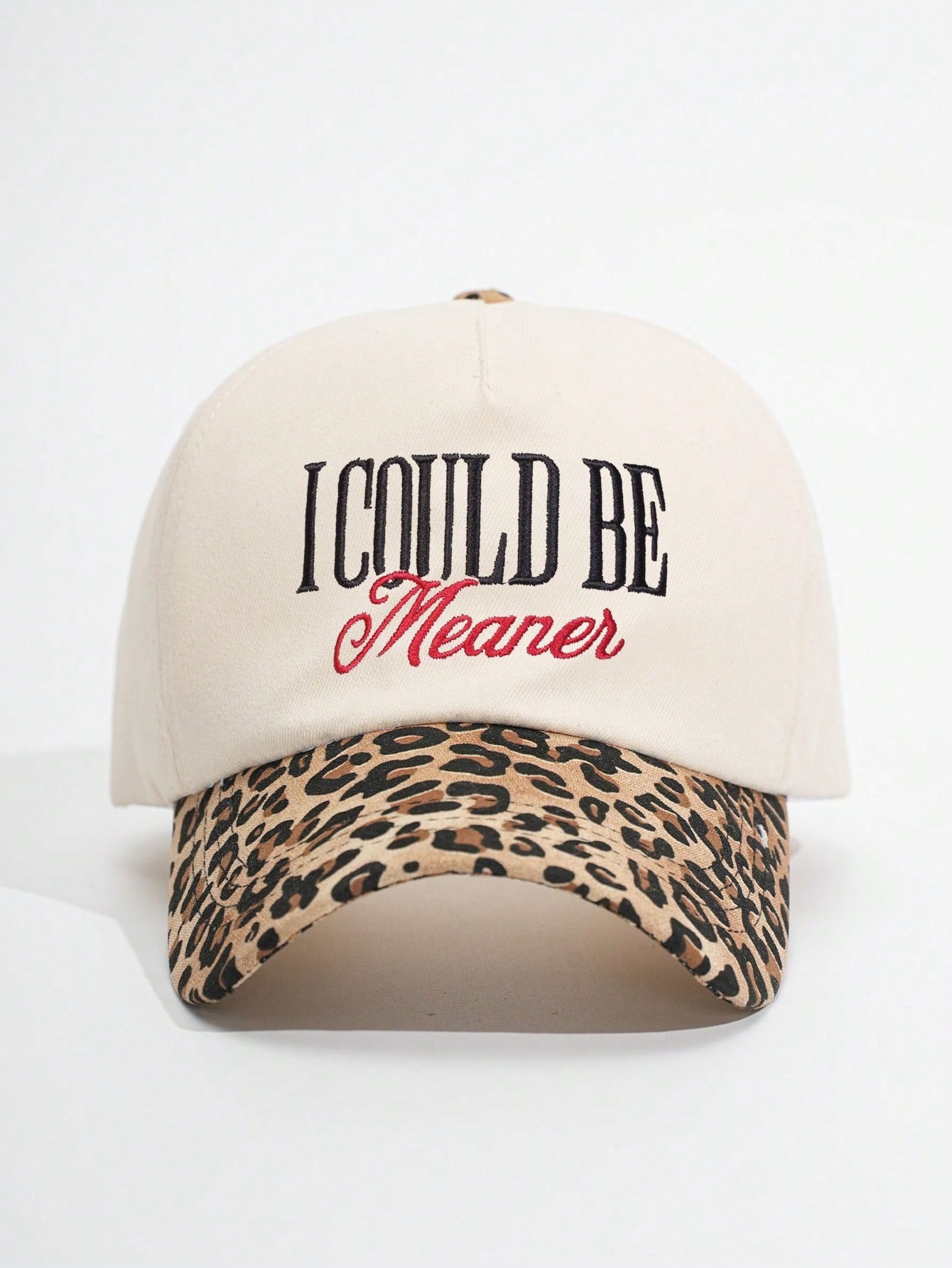 1pc I COULD BE MEANER Trucker Hat
