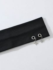 Punk Gothic Star Pattern Elastic Headband