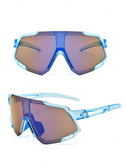 Oversized Colorful Sports Sunglasses For Travel Beach Golf Hiking