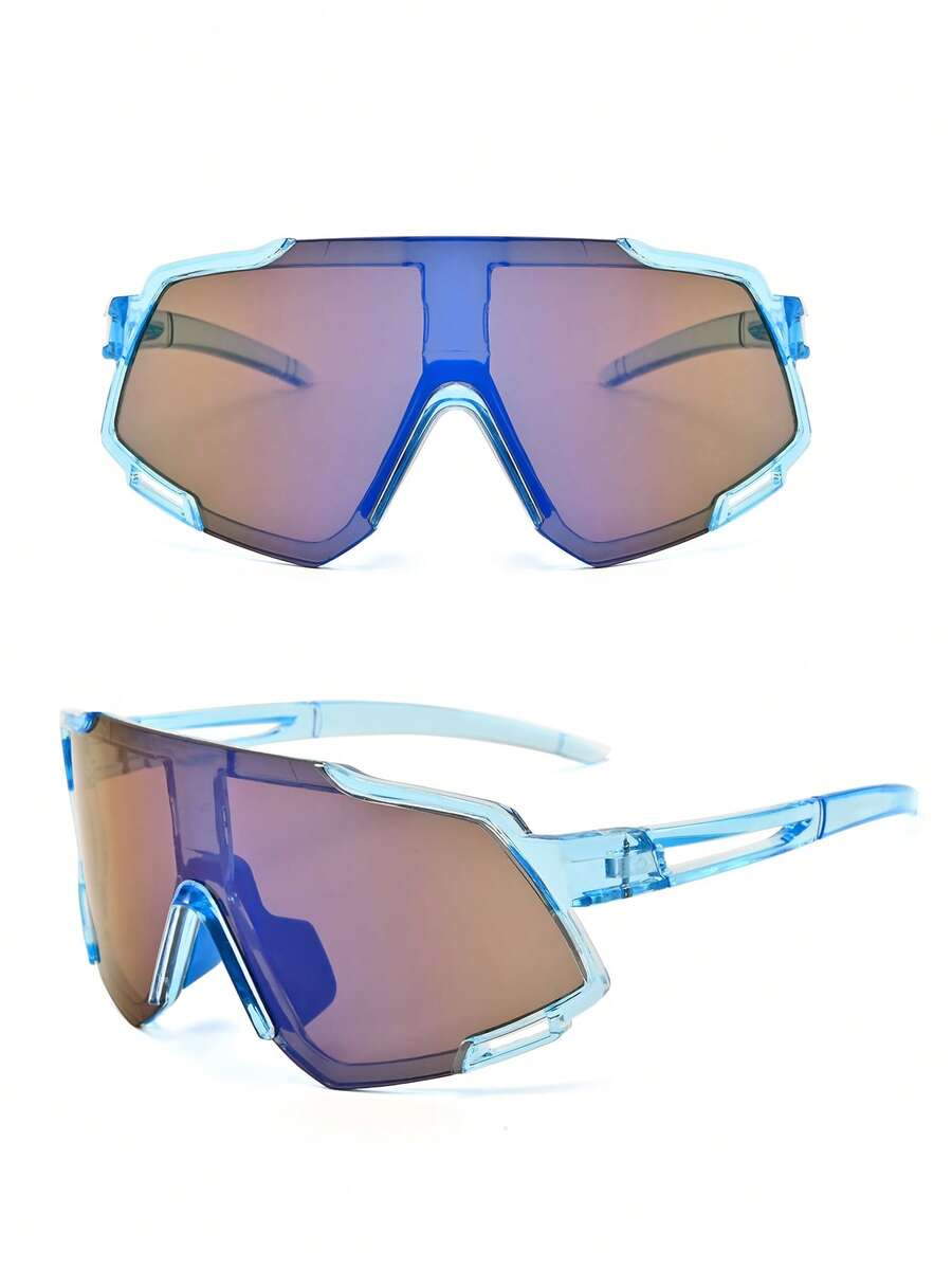 Oversized Colorful Sports Sunglasses For Travel Beach Golf Hiking