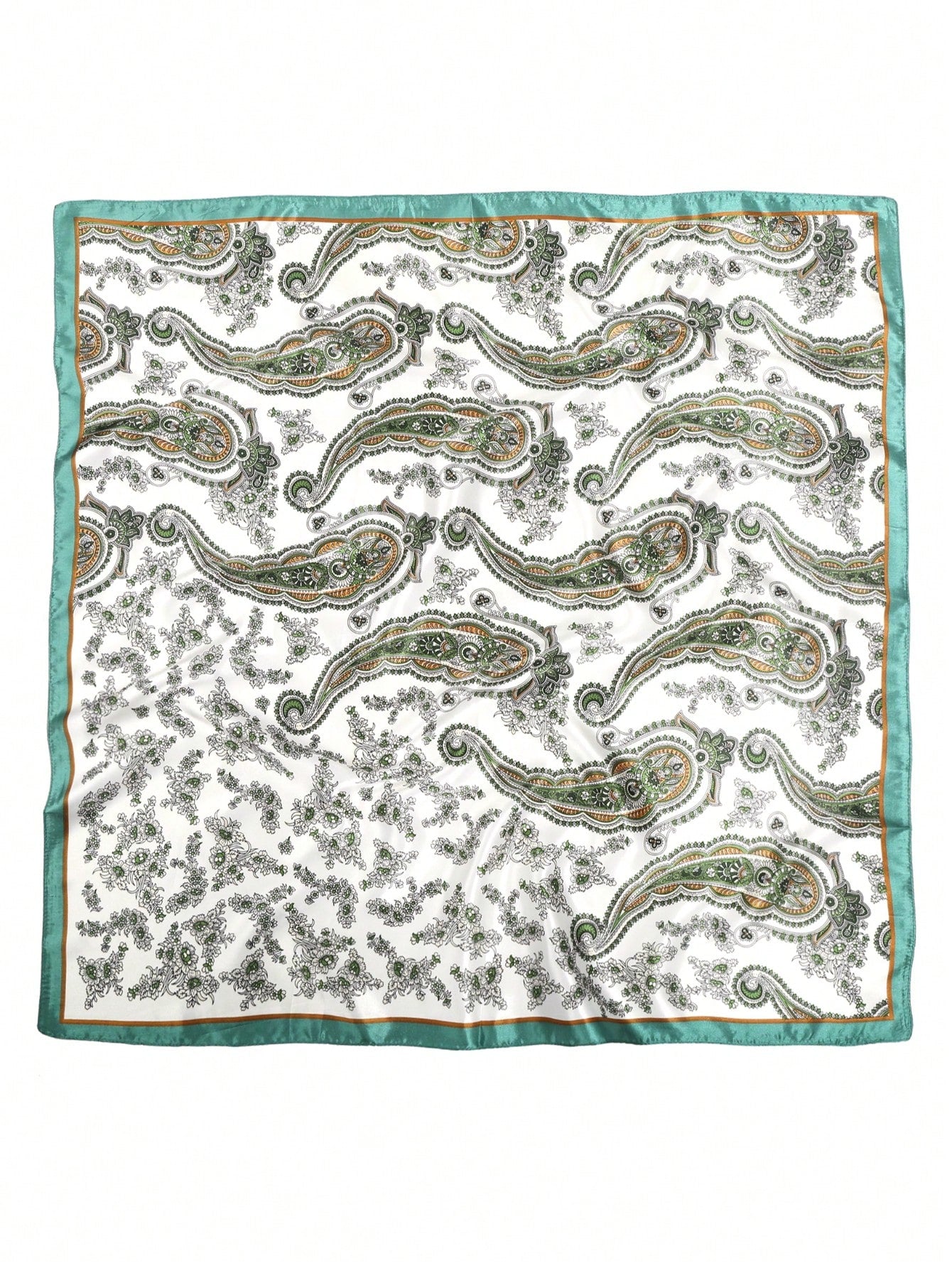 1pc Paisley Pattern Square Headscarf Bandana
