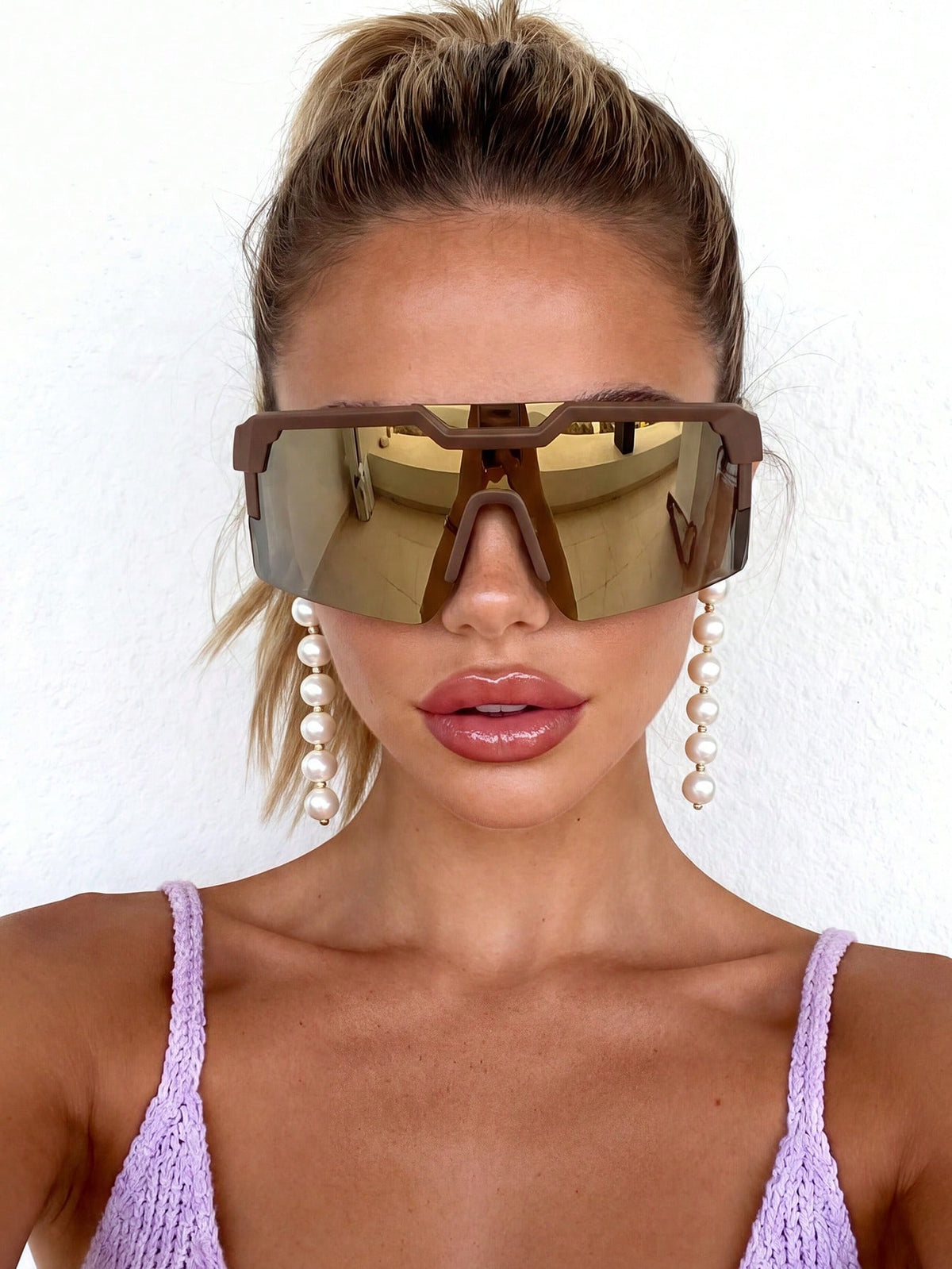 Semi Rimless Versatile Sports Glasses