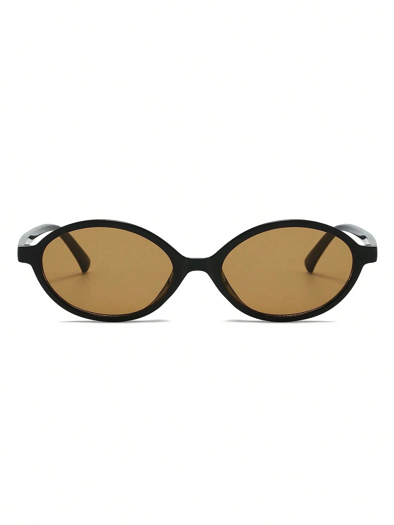 2pc Oval Vintage Small Frame Sunglasses Set