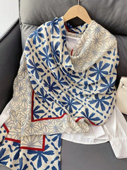1pc Bohemian Paisley Print Headscarf Shawl