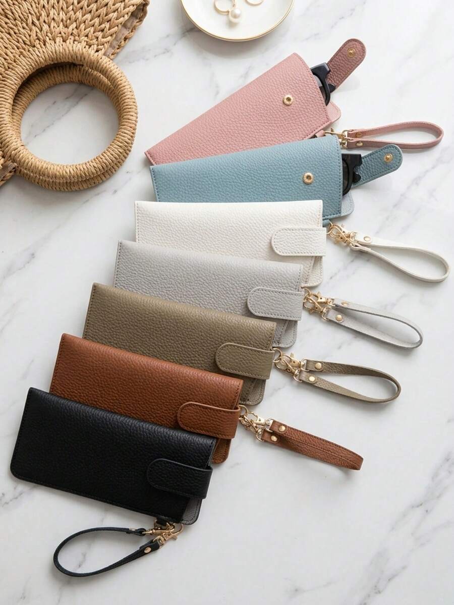 Hanging Leather Glasses Pouch