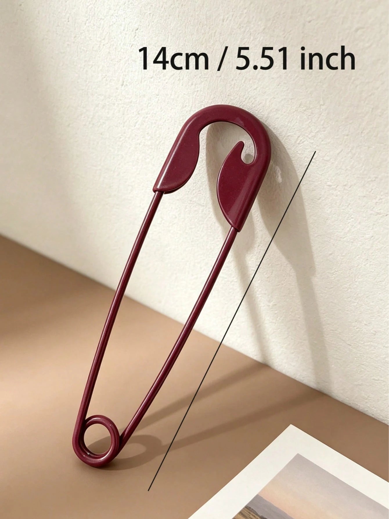 Large Metal Paperclip Hair Clip