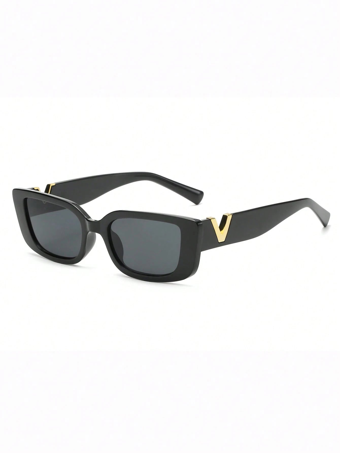 2pc Square Frame Vintage Sunglasses Set