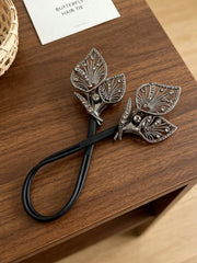 Vintage Peacock Rhinestone Bun Maker