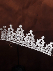 1pc Rhinestones Crystal Crown Headband