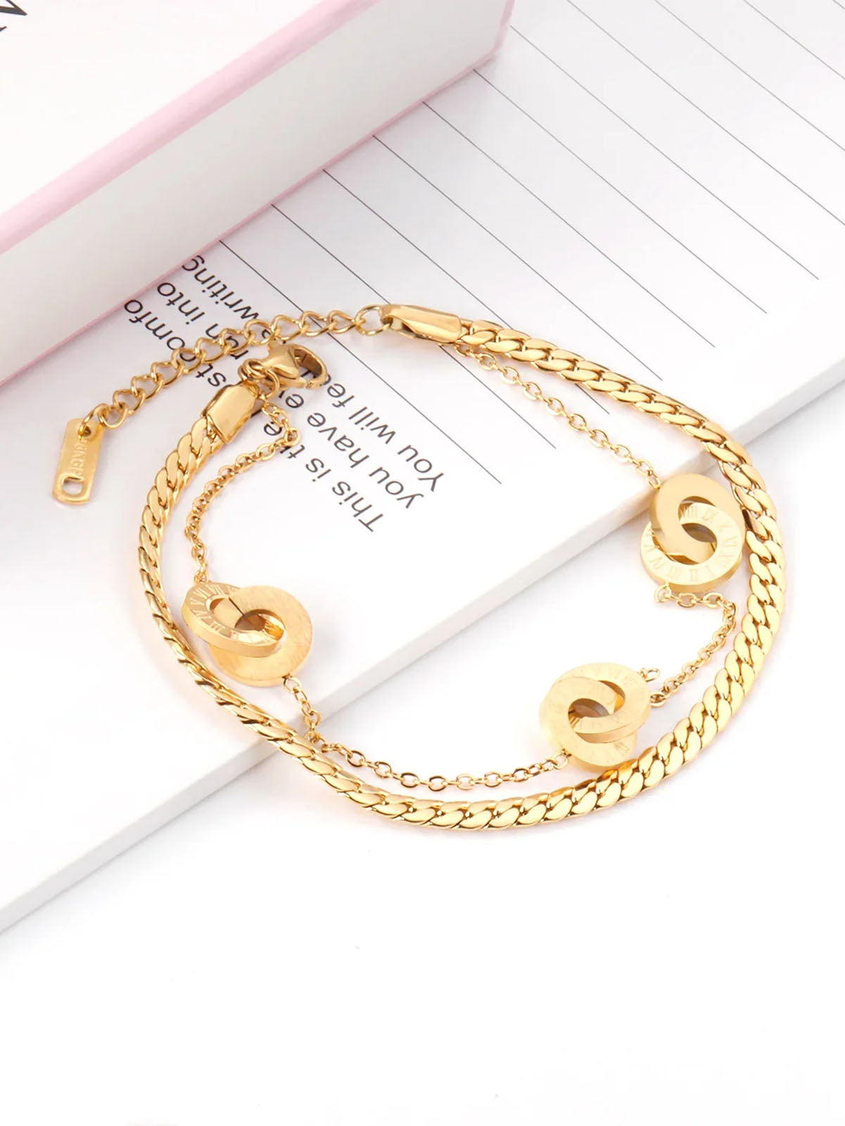 Eternity Layered Chain Bracelet - FD ⚡