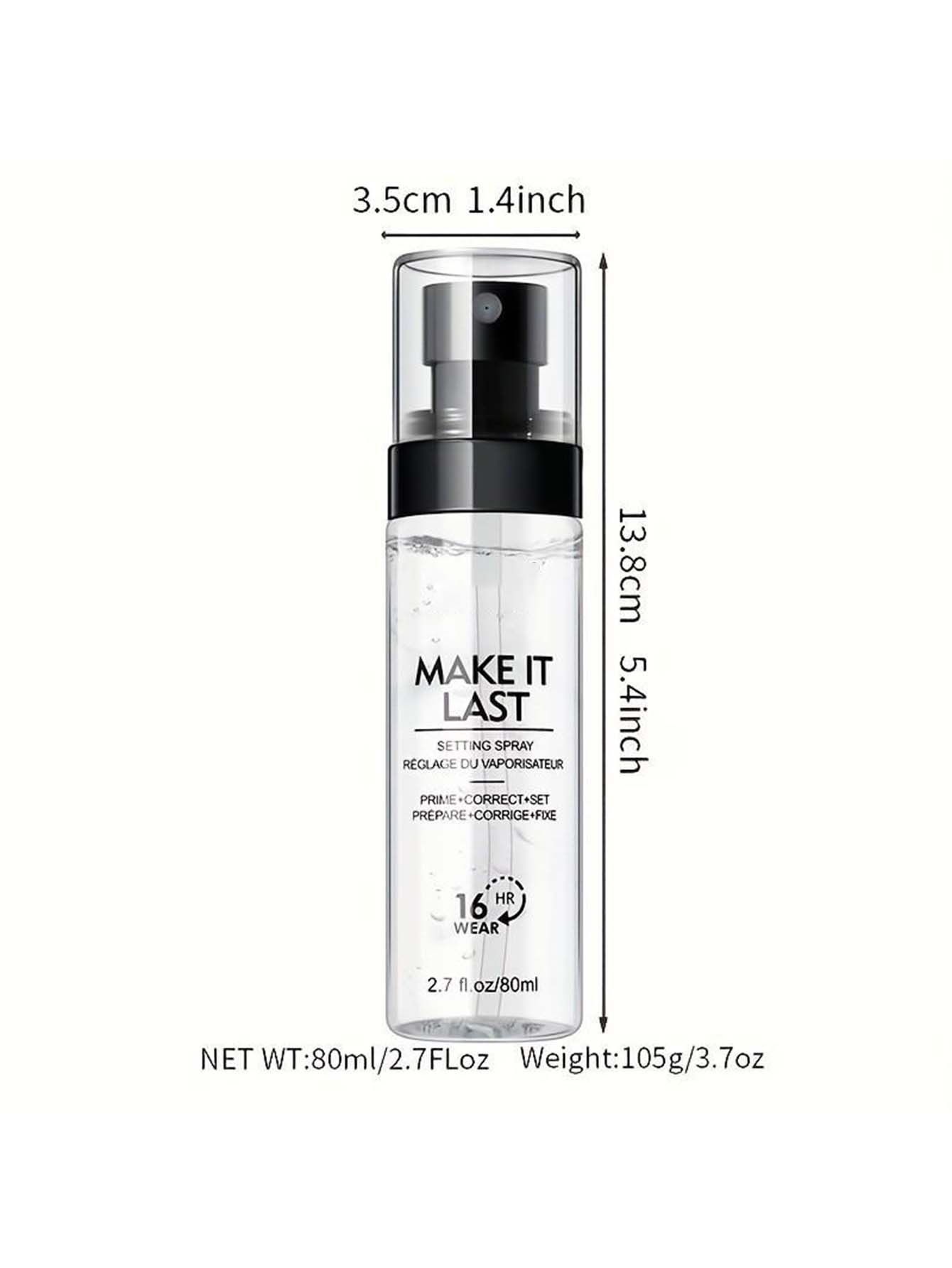 1pc MakeItLast Setting Spray For Long Lasting MakeUp Looks - FD ⚡