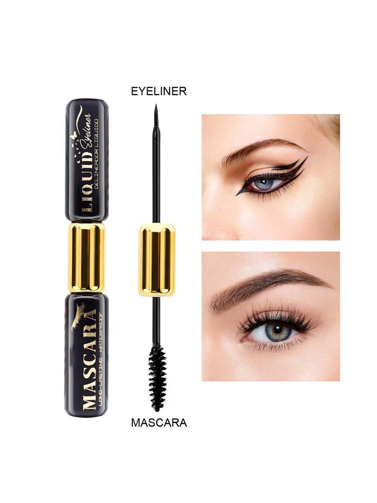 The Cali 2 IN 1 Mascara & Eyeliner  - FD ⚡