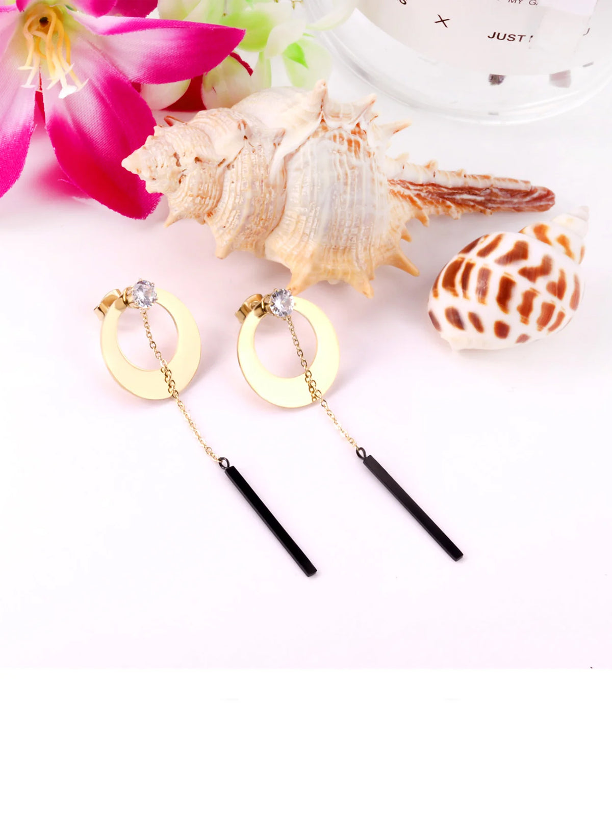 1pair Tassel Drop Earrings