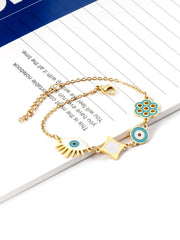 Stainless Steel Eye Chain Bracelet - FD ⚡