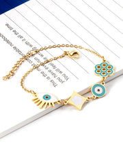 Stainless Steel Eye Chain Bracelet - FD ⚡