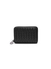 Black Vintage Zipper Wallet - Black- FD ⚡