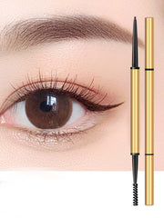 BLING 2 IN 1 Waterproof Eyebrow Definer Pencil & Brush  - FD ⚡