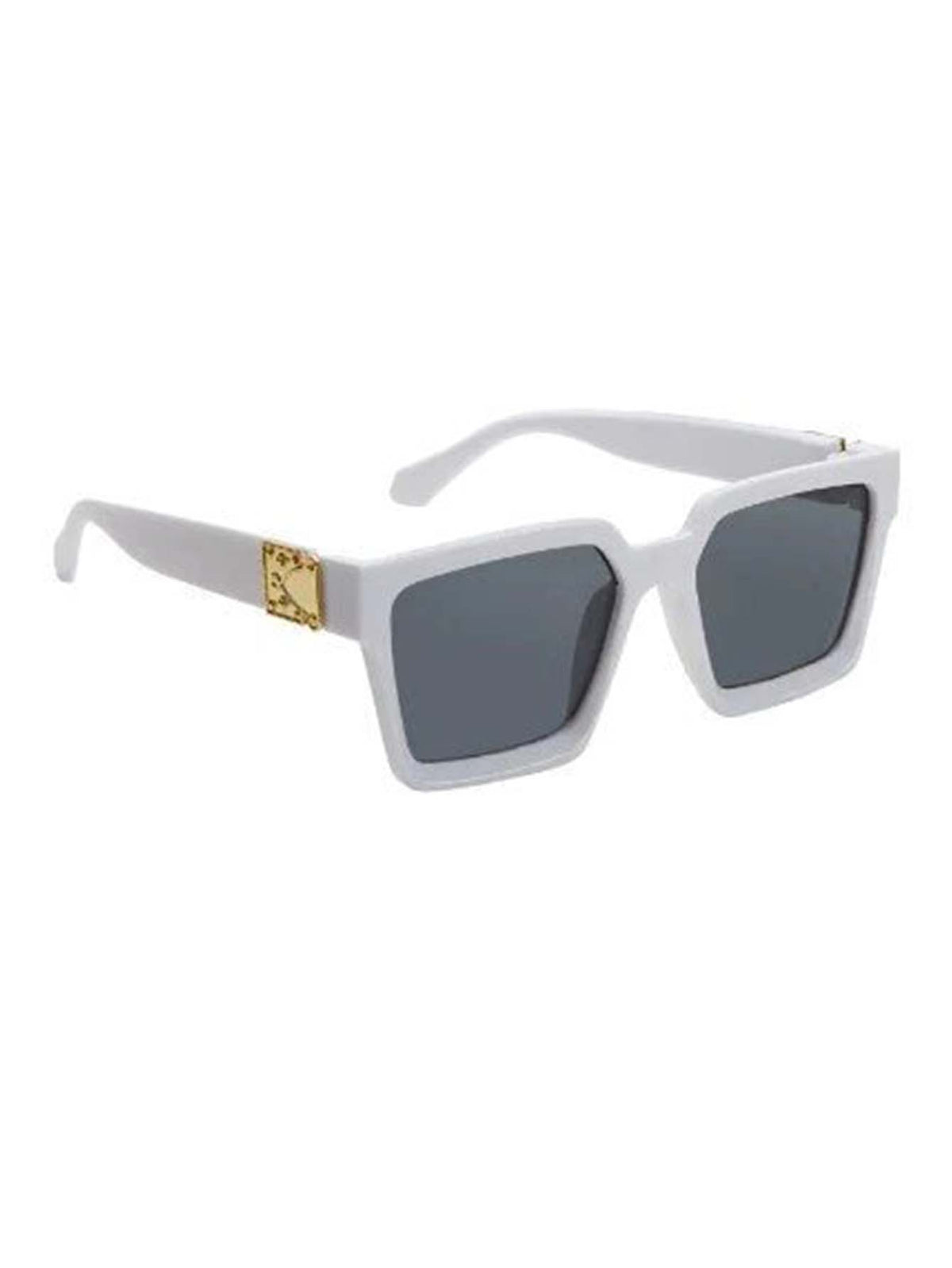 Women Square Frame Sunglasses White - FD ⚡