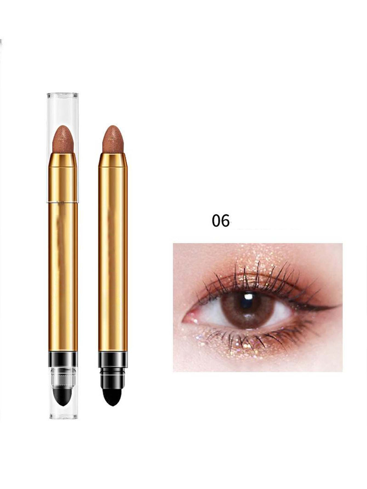 Pearlescent Color Create Sparkling Eye Makeup