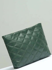Stitch Detail Chain Square Bag - Green - FD ⚡