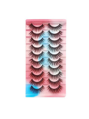 10pairs The Mistress Natural False Eyelashes