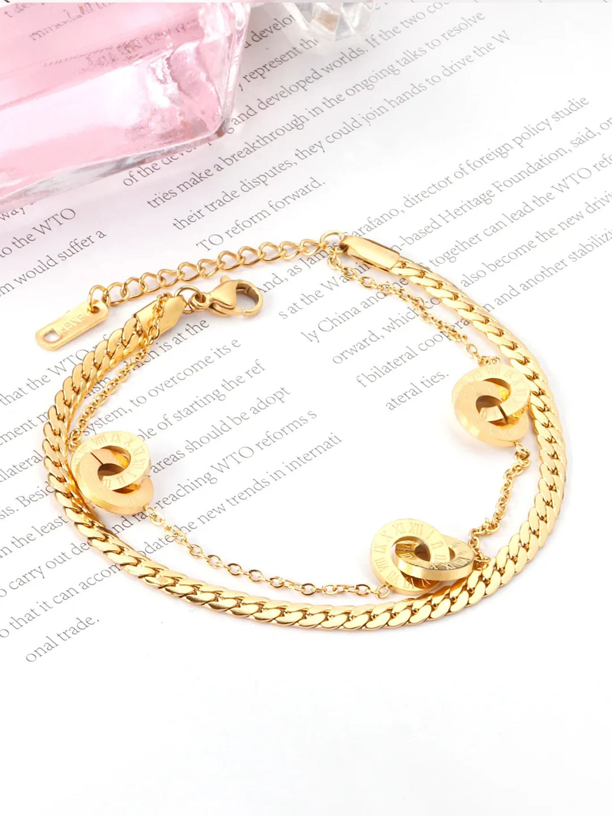 Eternity Layered Chain Bracelet - FD ⚡