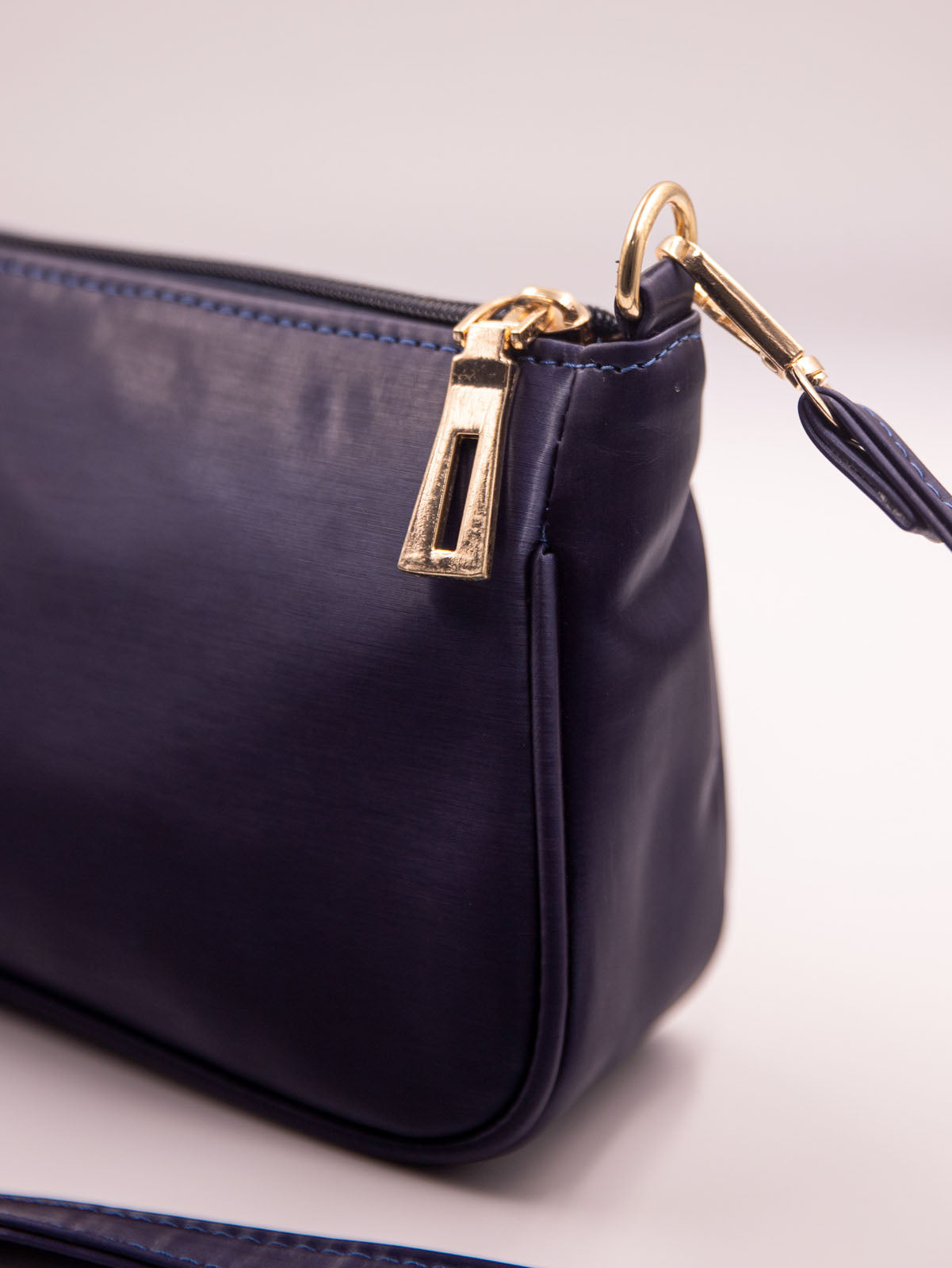 Minimalist Baguette Bag - Dark Blue - FD ⚡