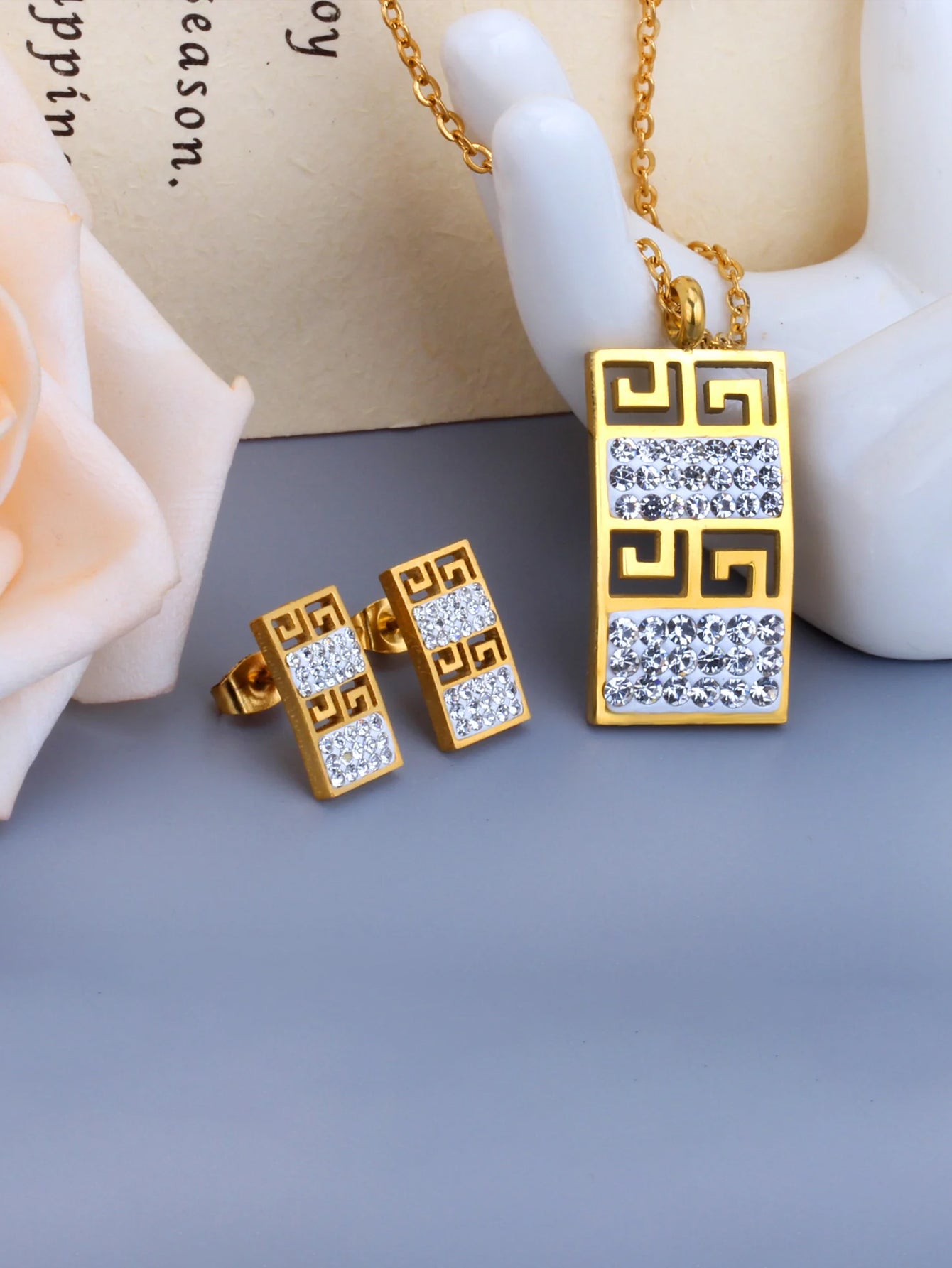 3pcs Mejusace Jewelry Set - FD ⚡