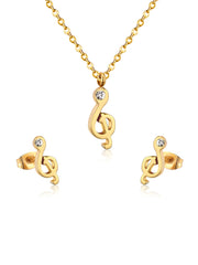 3pcs Clef Charm Jewelry Set - FD ⚡