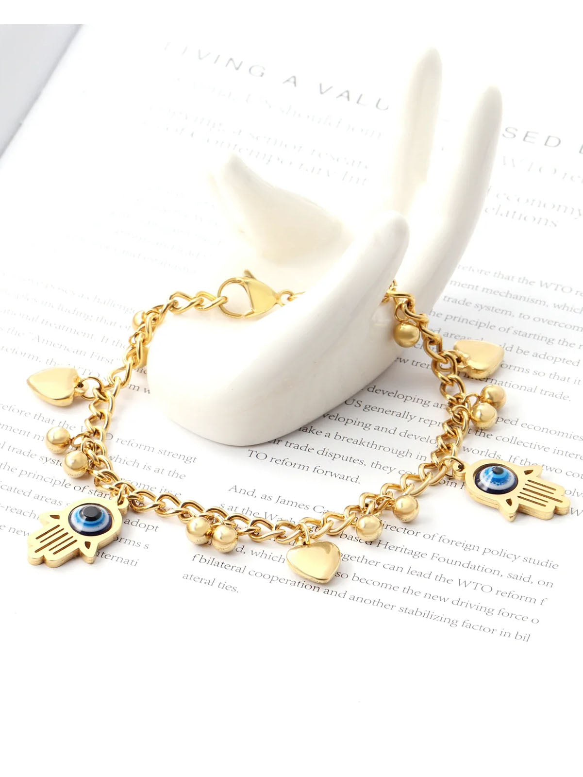 Bead Decor Mantra Bracelet