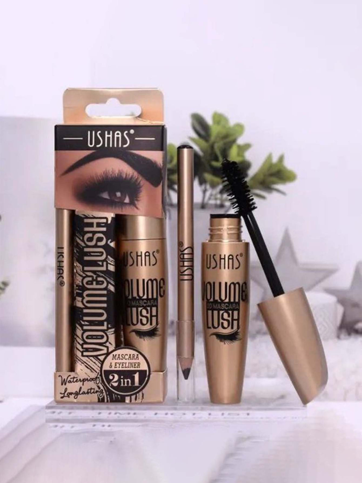 2 IN 1 LUSH Mascara & Eyeliner - FD ⚡