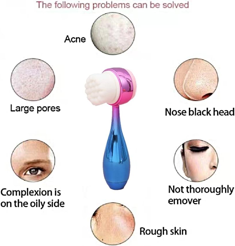 2-in-1 Manual Facial Cleansing Brush