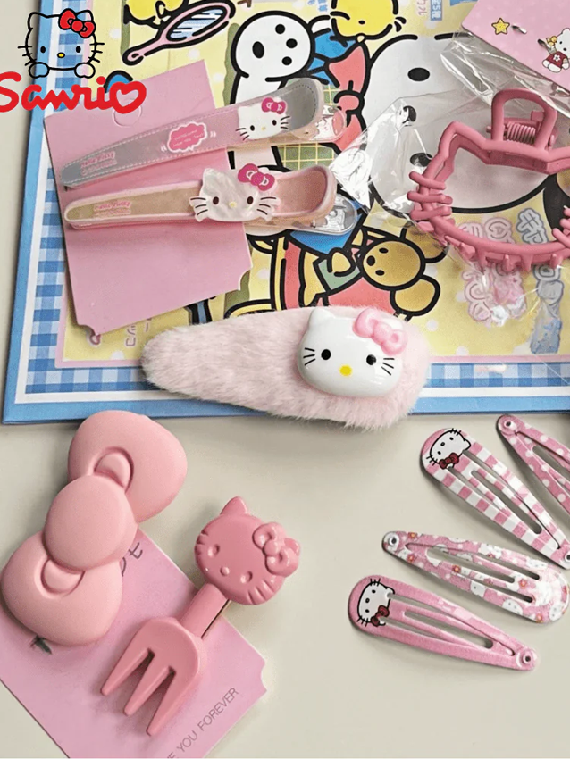 10pcs Cartoon Hair Clips